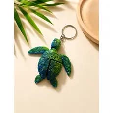 Chaveiro Tartaruga Articulada 3D Flexível | Presente Criativo | Mochila, Bolsa e Chaves