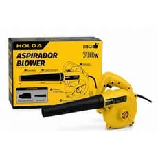 Aspirador de Pó e Soprador Elétrico 700W HOLDA H1043 2 em 1 com Controle de Velocidade 110V