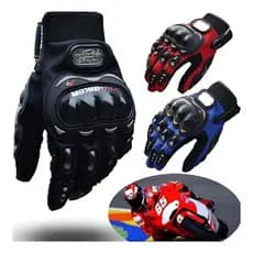 Par Luva Motoqueiro Motociclista Impermeável Proteção Moto