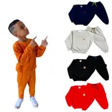 KIT 6 Peças Conjunto Moletom Menino Inverno Masculino Estampas Lisas