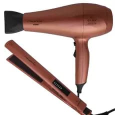 GA.MA ITALY Kit Prancha Led E Secador De Cabelo Marula Bivolt