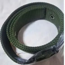 Cinto Tático Masculino em Tecido de Lona Cinto Militar Reforçado