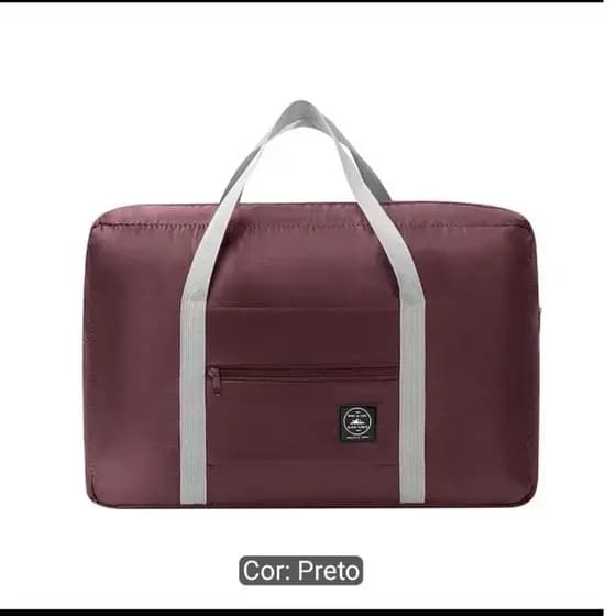 Bolsa de Viagem Dobrável com Espaço Interno Ampliado