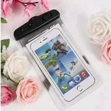 Capa Impermeável Para Celular Case À Prova D´Água, Compatível com Celulares até 6 Polegadas, Inclui Cordão