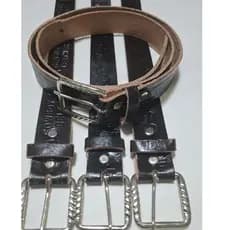 Cinto de Couro Legítimo Com Fivela de Aço Couro de Vaca