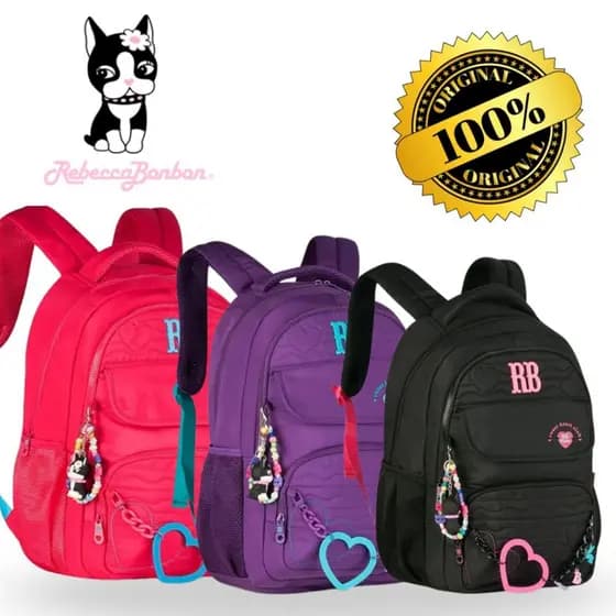 Mochila De Costas Heart Beats Rebecca Bonbon