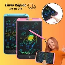 Lousa Mágica Tela Lcd 8.5" Polegadas Infantil De Escrever E Desenhar Tablet