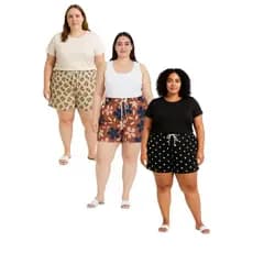 Shorts Plus Size Feminino Casual Unitário do P ao 60