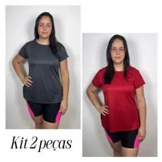 KIT 2 Camiseta Tapa Bumbum Feminina LISA