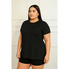Blusa PLUS SIZE  Feminina Para Academia caminhada dia dia