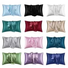 Fronha de Cetim Premium Capa para Travesseiro 70X50 Cores