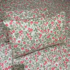 Kit 4 Fronhas 50x70 Microfibra Sortidas Estampadas para Travesseiros