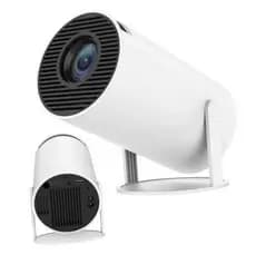 Projetor 4K Portátil HY300 com Wi-Fi 5G e Bluetooth 5.0, Android 11.0, Ideal para Filmes, Séries e Futebol
