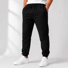 Calça Jogger Masculina de Moletom Peluciada Quentinha Inverno Grossa