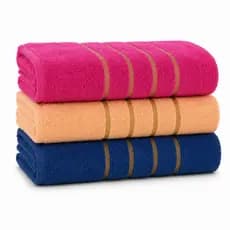 Kit 3 Toalhas de Banho Grande e Grossa 65x130cm Cores Sortidas Alta Absorção Macia