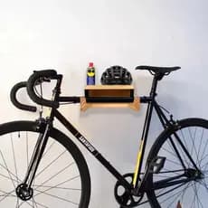 Suporte para bike de madeira Suporte para bicicleta de madeira pinus Ciclismo Ciclista