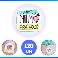 120 Adesivos Um Mimo Pra Você 4x4 - OFERTA