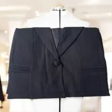 Blezer linho legítimo alfaiataria minimalista feminino prime.