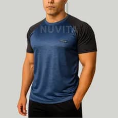Camisa Masculina Dry Fit Esportiva  Camiseta Manga Curta Verão Treino Academia Blusa Malha Fria