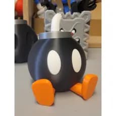 Jarro 3D Bob-Omb – Contêiner Criativo para Doces/Jelly Beans