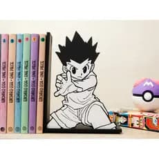 Decoração Geek 3D Hunter x Hunter – Estilo e Aventura na Sua Estante