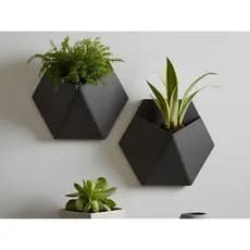 Vaso de Planta de Parede Minimalista “Stealth” – Design Moderno e Elegante