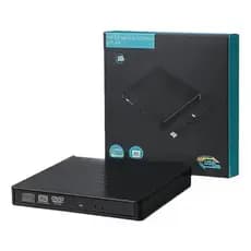 DVD externo e CD player/gravador de CD USB 3.0