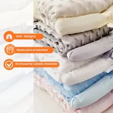 Manta Cobertor para Bebê com cabide  Sweet Baby