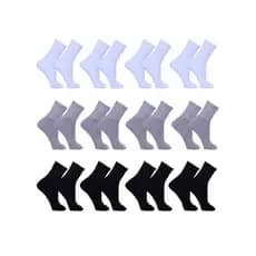 Kit 6 Pares de Meias Masculino Esportiva Adulto Calcanhar Falso 37 ao 44