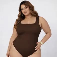 Body Plus Size Feminino Elegante e Estiloso Moda Verão Conforto em Um Só Look Envio Imediato