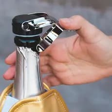 Tampa para Espumante WAF italiana metal plástico Tradicional