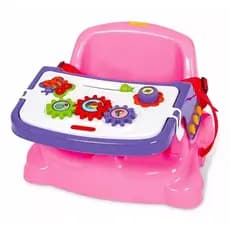 Cadeirinha Alimentação Didática Poliplac Rosa
