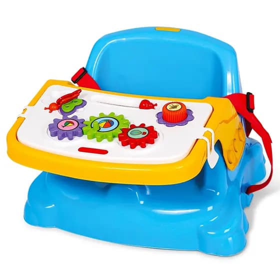 Cadeirinha Alimentação Didática Poliplac Azul