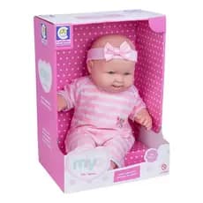 Boneca Bebê Miyo Menina 2247 Cotiplás
