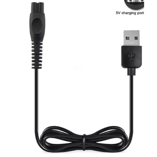 Cabo do Aparador Philips OneBlade  QP1424/10 - Cabo Carregador de Energia
