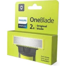 Lâminas de Reposição Refil Originais Philips OneBlade QP220/51 - Pacote com 2