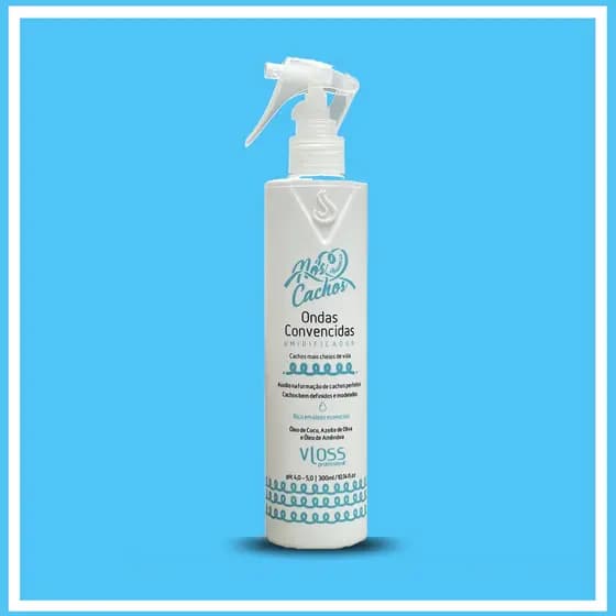 Umidificador Ondas Convencidas Vloss Cachos Modelados 300ML