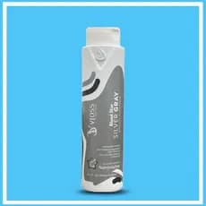 Matizador Black Silver Gray Vloss Blond Star Tonaliza Cabelo Platinado Cinza Loiro e Grisalho 500ml