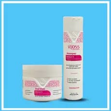 Kit Vegano Vloss Resgate Pos Progressiva Shampoo & Mascara