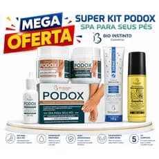 Kit  Completo Podox + Creme Dermessence + Óleo copaiba – Spa Premium para Seus Pés! 🦶