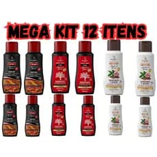 Kit 12 UN Sabonete Ínt. Aromas Brasil VARIADOS (4 BARBATIMÃO, 4 AROEIRA E 4 BARB E AROEIRA)