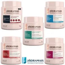 Cremes de Massagem Hidramais 1kg –500g-60G Profissional | Modeladora, Termoativada, Drenagem, Localizada & Neutro