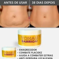 Creme Redutor de medidas Corporal | Creme Firmador - Seca Barriguinha - Tchau Barriga 300g