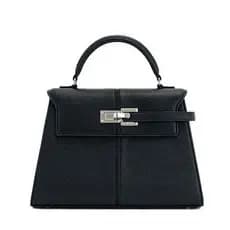 ((Ac) ACOLLIE JW PEI Bolsa Trapezoidal Kelly Bolsa mensageiro Bolsa de nicho Bolsa pequena quadrada Bolsa de ombro