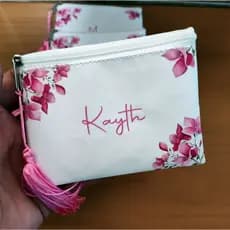 Kit 10 Porta Moedas Lembrancinha Personalizada Com Nome para Casamento, Aniversário ou Presente