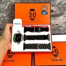 Fashion  ULtra 3 MAX NFC Smart Watch 2.2 inches Três Tipos De Pulseiras Esportivas Para iWatch
