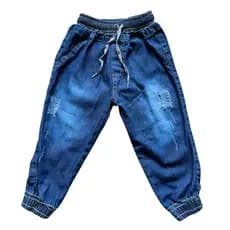 Calça Jeans Infantil Menino crianças Masculino Tradicional Estilosa