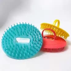 Pente Escova Pata Pata Redonda 3 Unidades Cabelo Curto Barba Masculino Feminino