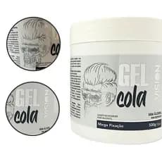 Gel Cola Vision Incolor 500g Gel De Cabelo Mega Fixação