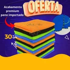 pano chao microfibra Grande Importado pano MICROFIBRA Premium tamanho 48x80cm